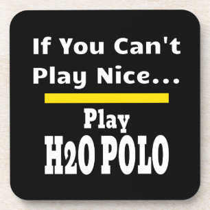 Dessous-de-verre Water Polo Funny Sarcastique H2O