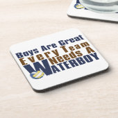 Dessous-de-verre Waterboy Vollyball in Blue (Côté gauche)