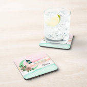 Dessous-de-verre Watercolor Ramadan – Crescent Moon  (Côté Droit)