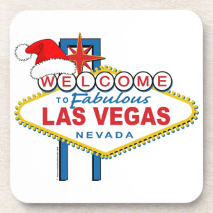 Dessous-de-verre Welcome to Fabulous Las Vegas Christmas