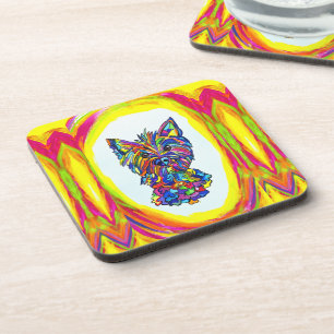 Dessous de verre Westie
