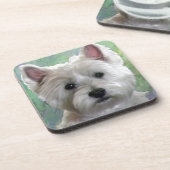 DESSOUS-DE-VERRE WESTIE (Côté gauche)