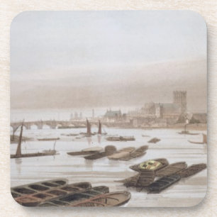 Dessous-de-verre Westminster de pont de Waterloo, Th de