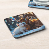 Dessous-de-verre Whiskers et Hoves (Côté gauche)