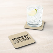 Dessous-de-verre whiskey est mon animal d'esprit (Côté Droit)