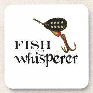 Dessous-de-verre Whisperer De Poisson Avec Lure