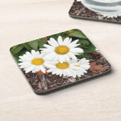 Dessous de verre White Daises (Côté gauche)