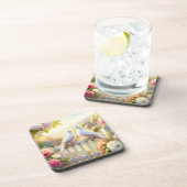 Dessous-de-verre White Doves Cottage Garden (Côté Droit)