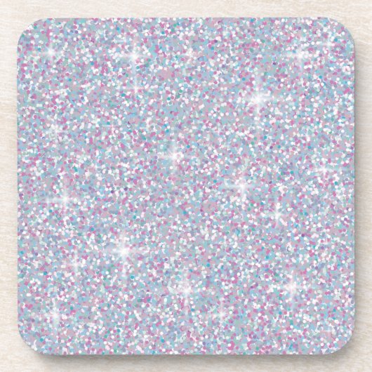 Dessous-de-verre White iridescent brillant (Devant)