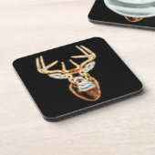 Dessous-de-verre White tail Deer Head Energy Spirit (Côté gauche)