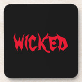 Dessous-de-verre Wicked Hard Plastic Coaster (Devant)