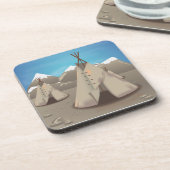 Dessous-de-verre Wigwam (Côté gauche)