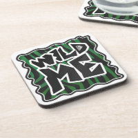 Wild Me vert et noir zèbre modèle
