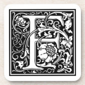 Dessous-de-verre William Morris Alphabet "F" (Devant)