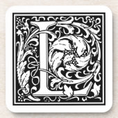 Dessous-de-verre William Morris Alphabet "L" (Devant)