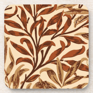 Dessous-de-verre William Morris Willow Bough, Brown et beige