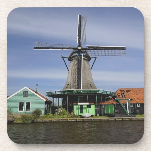 Dessous-de-verre Windmill, Zaanse Schans, Hollande, Pays-Bas 3 (Devant)