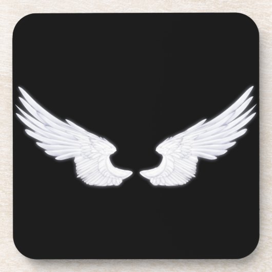 Dessous-de-verre Wings de Falln White Angel (Devant)