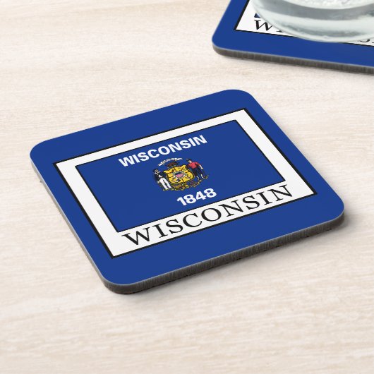 Dessous-de-verre Wisconsin (Côté gauche)