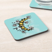 Dessous-de-verre Witchy Moon Floral Boho Art (Côté gauche)