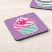 Dessous-de-verre WIth Polka Dot Cherry (Côté gauche)