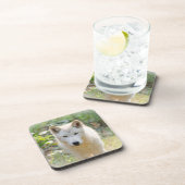 Dessous-de-verre Wolf Animal Art, faune canadienne (Côté Droit)