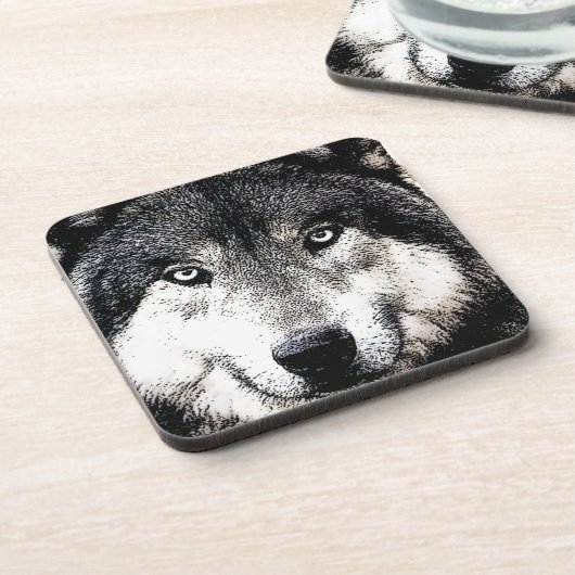 Dessous-de-verre Wolf Eyes (Côté gauche)