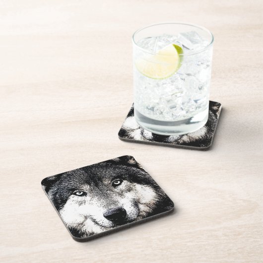 Dessous-de-verre Wolf Eyes (Côté Droit)