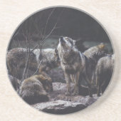 Dessous de verre Wolf Pack (Devant)