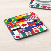 Dessous de verre World Flags (Côté gauche)