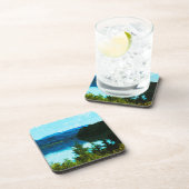 Dessous-de-verre Wyoming Grand Teton Mountains Abstrait (Côté Droit)