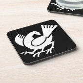 Dessous-de-verre Yata crow (Côté gauche)