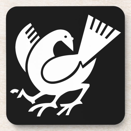 Dessous-de-verre Yata crow (Devant)