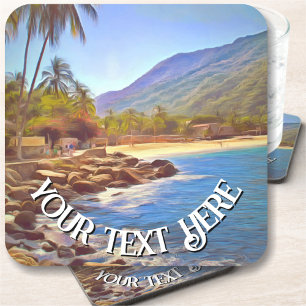 Dessous-de-verre Yelapa Beach 761