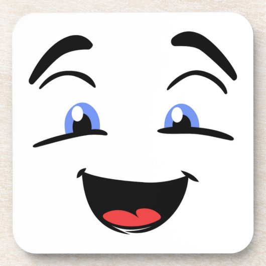 DESSOUS-DE-VERRE YEUX BLEU (Devant)