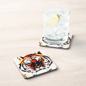 Dessous-de-verre Yeux de tigres sauvages (Côté Droit)