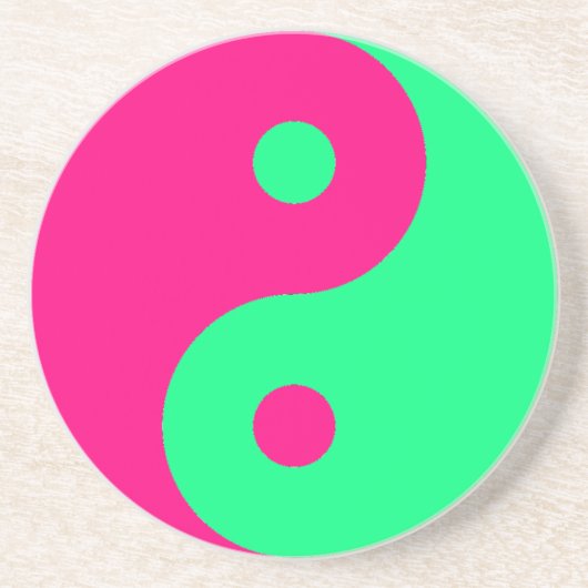 Dessous de verre Yin Yang (Devant)