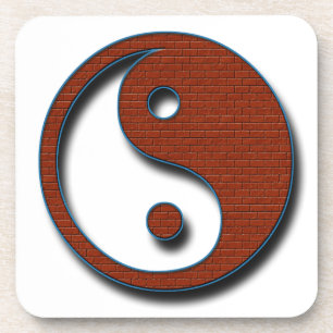 Dessous-de-verre Yin Yang par Shirley Taylor