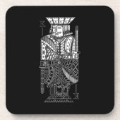 Dessous-de-verre Ying Yang King (Devant)