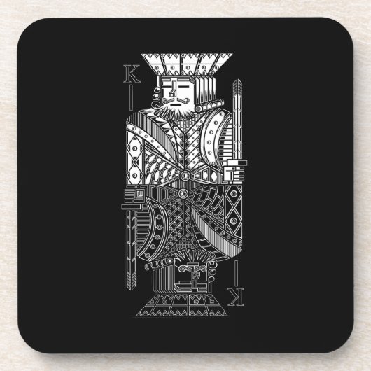 Dessous-de-verre Ying Yang King (Devant)