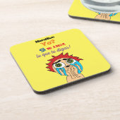 Dessous-de-verre yo mandilon ? (Côté gauche)