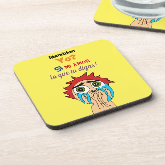 Dessous-de-verre yo mandilon ? (Côté gauche)