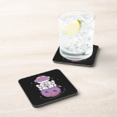 Dessous-de-verre Yoga spatial  (Côté Droit)