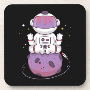 Dessous-de-verre Yoga spatial 