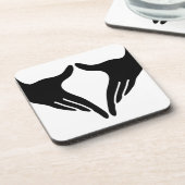 Dessous-de-verre Yoga Yoni Mudra (Côté gauche)