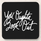 Dessous-de-verre YOLO par l'amour je (Devant)