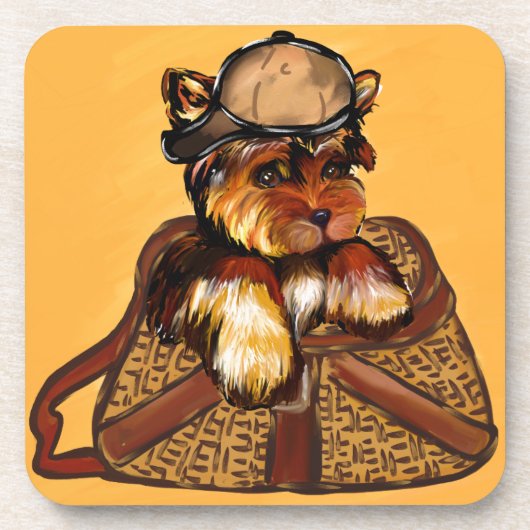 DESSOUS-DE-VERRE YORKIE POO (Devant)
