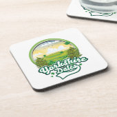 Dessous-de-verre Yorkshire Dales logo Voyage (Côté gauche)