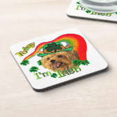 Dessous-de-verre Yorkshire Terrier St patrick (Côté gauche)