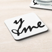 Dessous-de-verre You and me (Côté gauche)